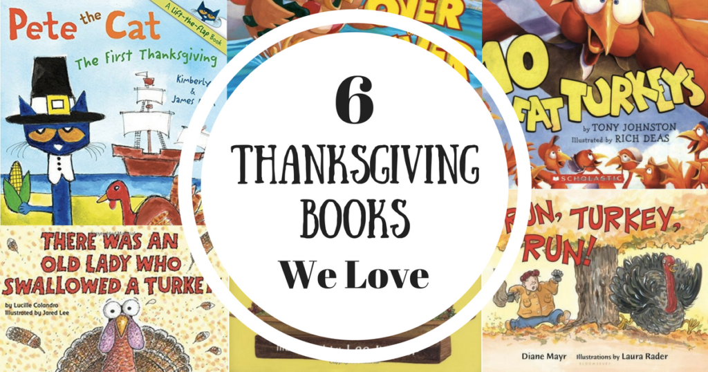 6 Thanksgiving Books for Kids