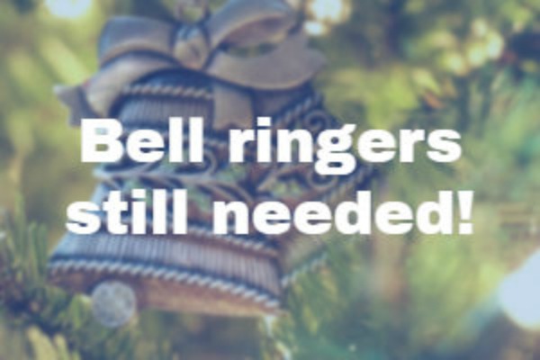 bell ringers still needed