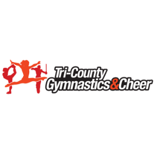 Tri-County Gymnastics and Cheer logo