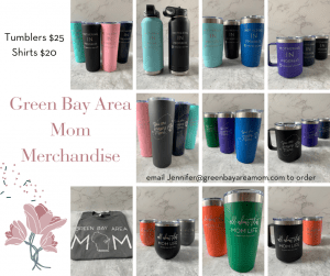 Green Bay Area Mom Merchandise; Mother's Day